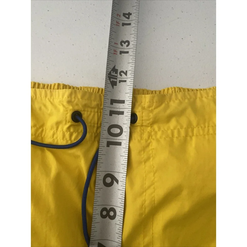 Victorinox Board Shorts Mens Large Mesh Yellow Swim Trunks Surf‎ Beach Vacation